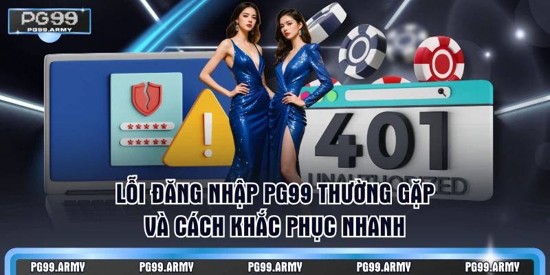 Lỗi đăng nhập PG99 thường gặp và cách khắc phục nhanh